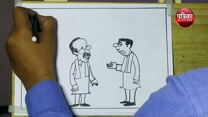 शिवसेना किस बात को लेकर है चिंतित देखिये कार्टूनिस्ट सुधाकर की नज़र से