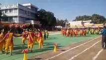 Children showed talent in the annual sports competition