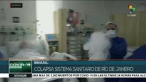 Por la pandemia, colapsa el sistema sanitario de Rio de Janeiro