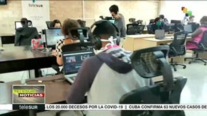 teleSUR se mantiene informando al mundo en tiempos de pandemia