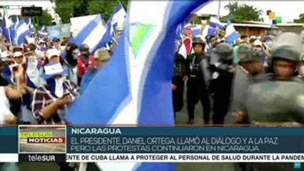 Se cumplen dos años de las protestas opositoras en Nicaragua