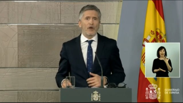 Marlaska achaca a un lapsus las declaraciones de la Guardia Civil