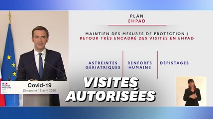 Olivier Véran annonce un "droit de visite" très encadré dans les Ehpad dès ce lundi