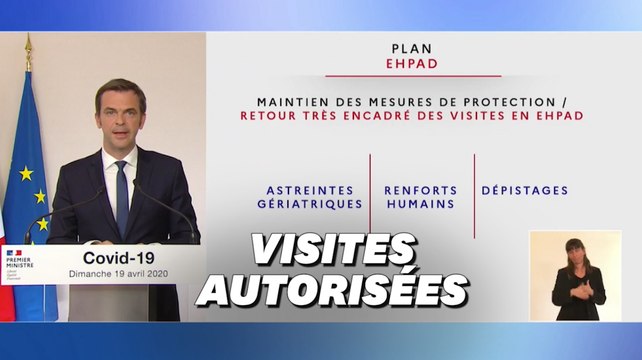 Olivier Véran annonce un droit de visite très encadré dans les Ehpad dès ce lundi