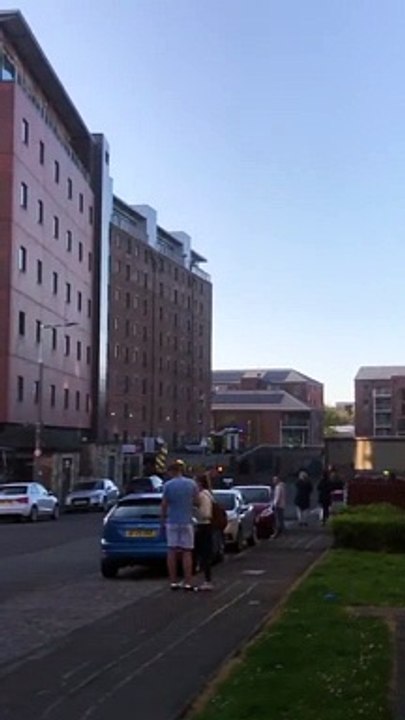 Fire in Anderson Place