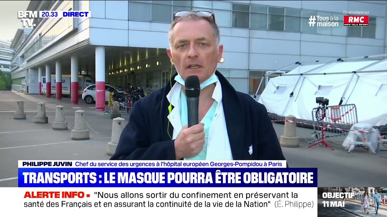 Pour le Dr. Juvin (LR), le revirement du Premier ministre sur l'utilisation des masques "est toujours utile quand on voit la vérité éclater"