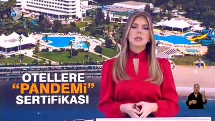 Otellere Koronavirüs Sertifikası Geliyor