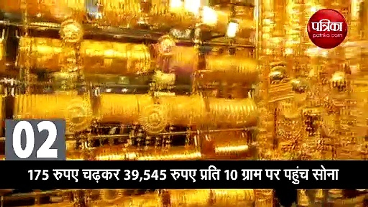 सोना 175 रुपए चमका, चांदी 70 रुपए चढ़ी, वीडियो...