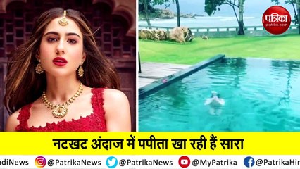 sara ali khan video