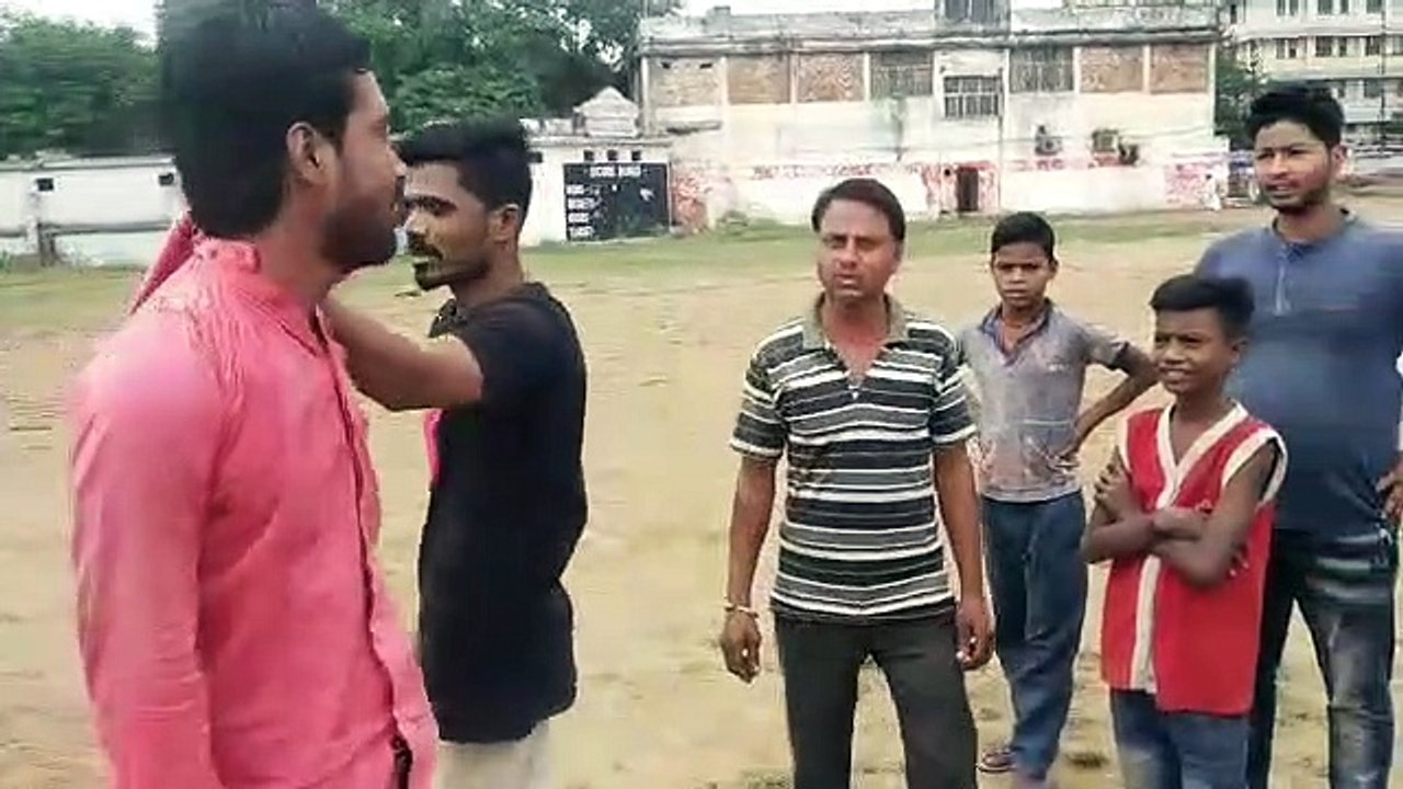 Running and caught a mobile thief