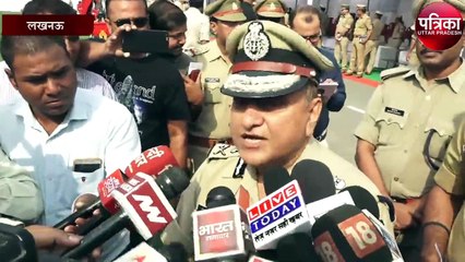लखनऊ में 60 वां पुलिस स्मृति दिवस मनाया गया