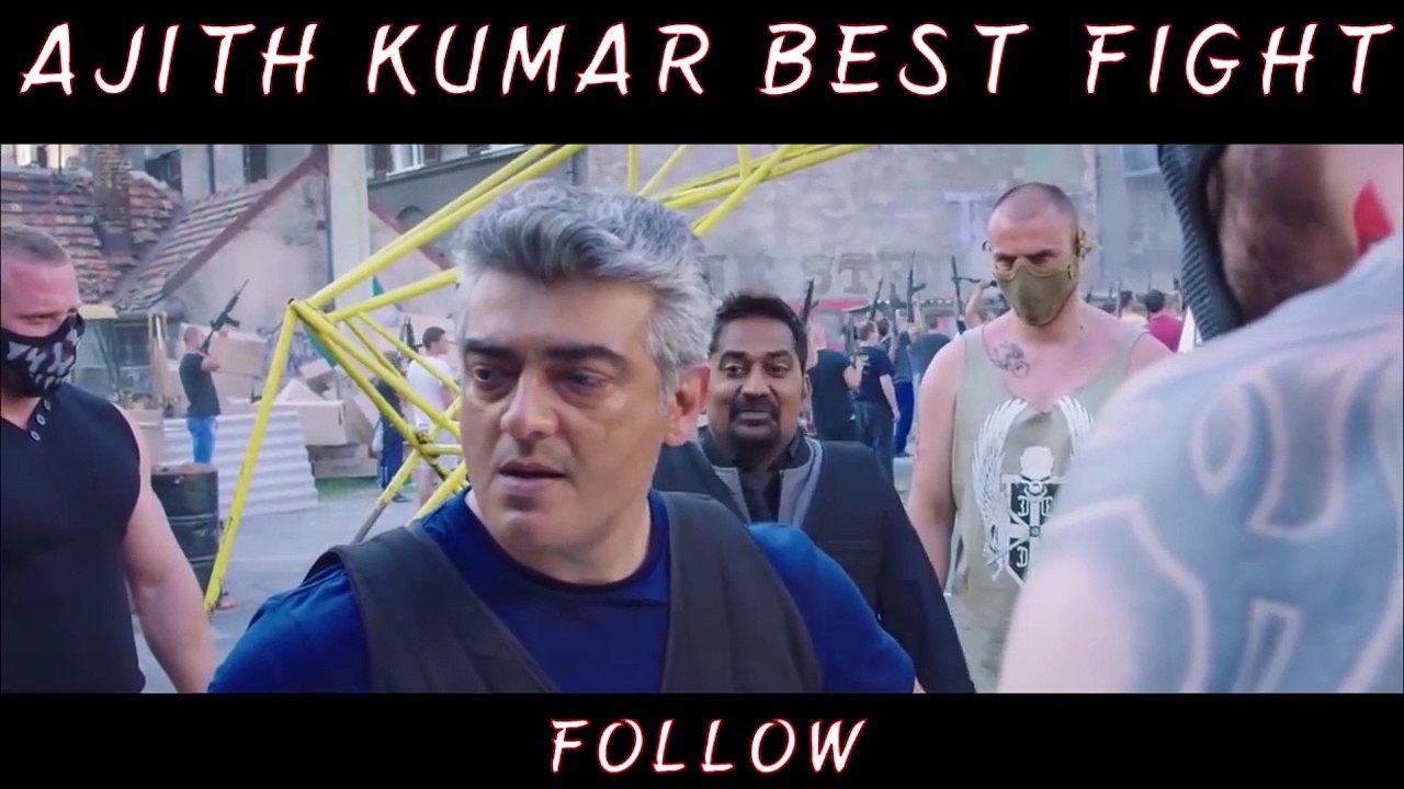 ajith kumar best fight scene