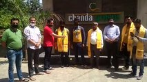 मथुराः कोरोना के दौरान लोगो ने किया सफाई कर्मियों का सम्मान