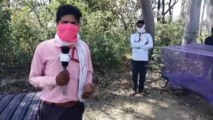 अम्बेडकरनगर- खुले आसमान के नीचे रहने को मजबूर लोग