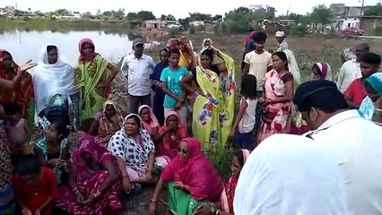 थाना के भूमि पूजन को लेकर वार्ड वासियों ने किया विरोध