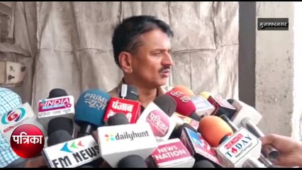 मुजफ्फरनगर में गोदाम में लगी आग