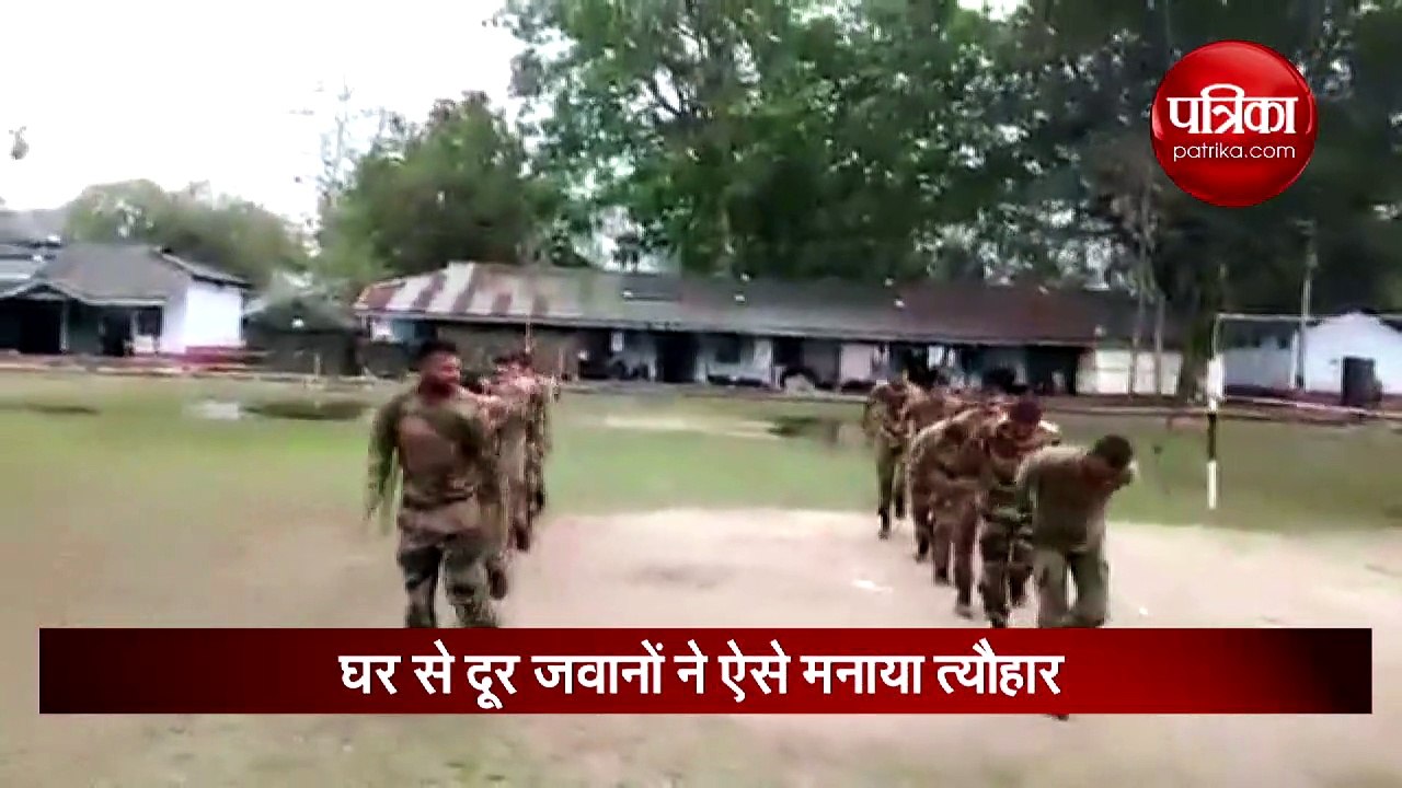भारतीय जवानों की इस टोली ने किया ऐसा गरबा, पल भर में वीडियो हो गया वायरल