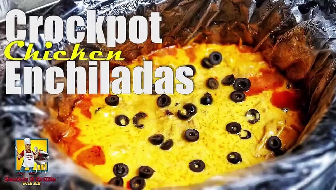 Chicken Enchiladas - Crock Pot Recipe
