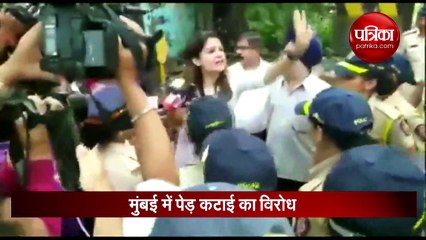 मुंबई में पेड़ कटाई पर बवाल