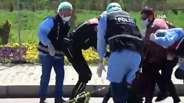 Adana koronavirüs testi pozitif çıktı; hastaneden kaçınca polis böyle yakaladı