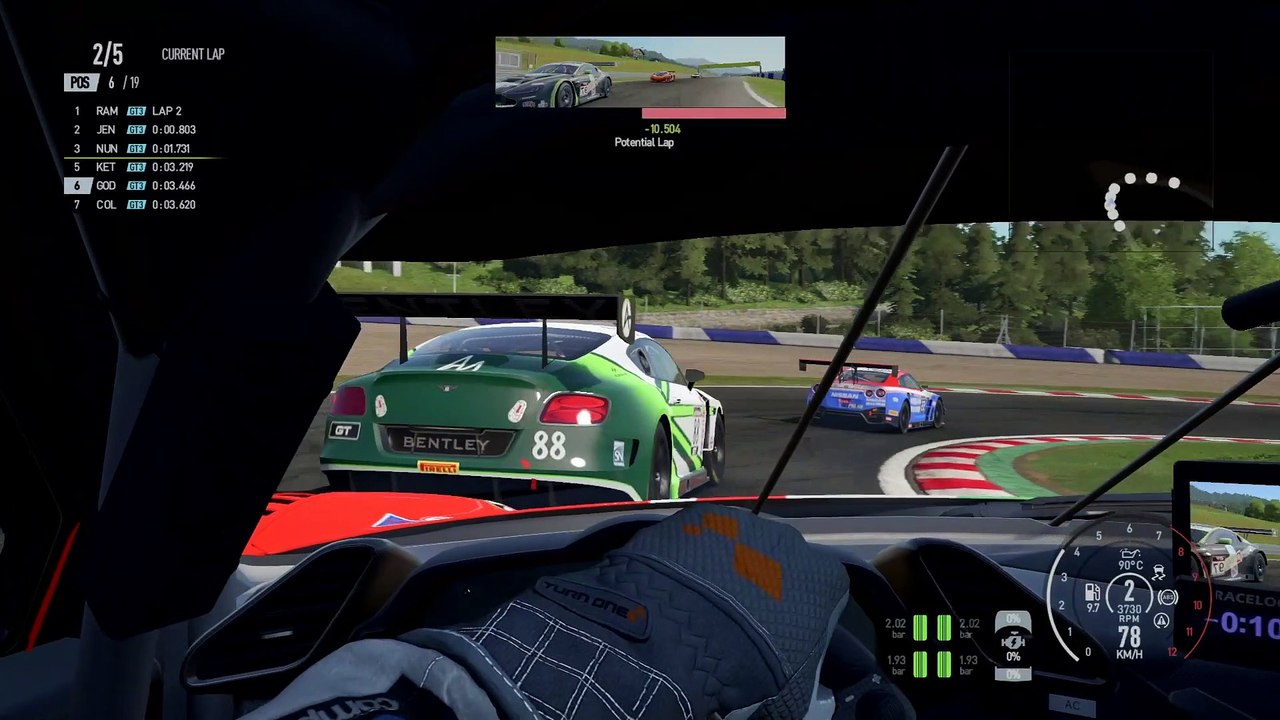 Project Cars 2 - Almost a win -  Red Bull Ring GT3