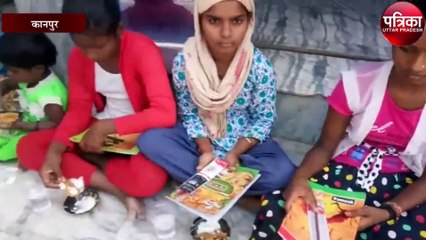 मुस्लिम भाइयो ने कराया कन्या भोज और दी कलम-दवात