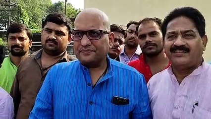 Congress plantation in Varanasi against Deforestation in Mumbai