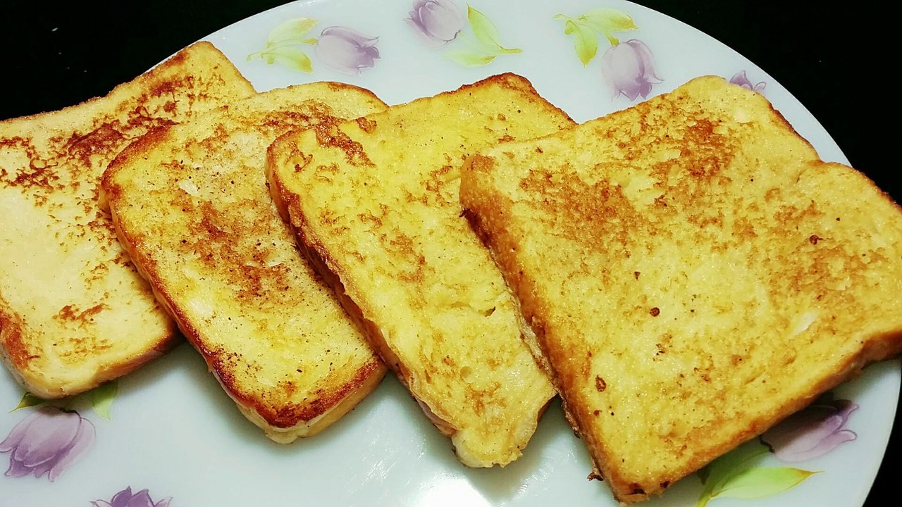 How to Make French Toast! Classic Quick and Easy Recipe Fast Snack ഫ്രഞ്ച് ടോസ്റ്റ് ബോംബെ ടോസ്റ്റ്