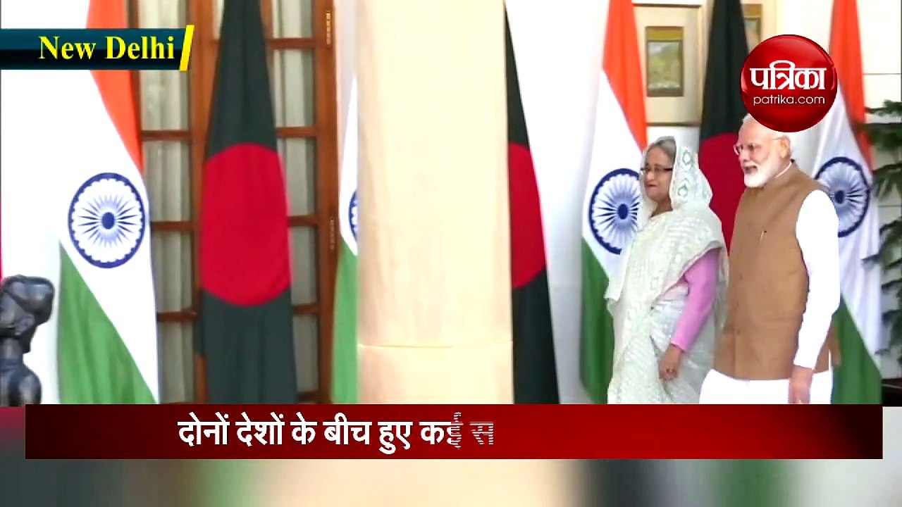 Video: पीएम मोदी ने शेख हसीना से की मुलाकात, कई...