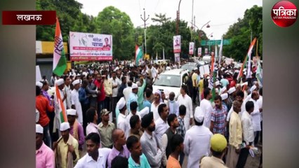 गांधी जयंती पर प्रियंका की गांधीगिरी, मौन पदयात्रा से सरकार पर साध रहीं निशाना
