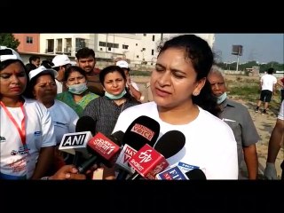 हर में 100 स्थानों पर प्लॉग रन का आयोजन