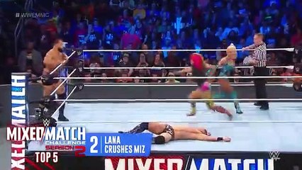 5 times women took down men during WWE Mixed Match