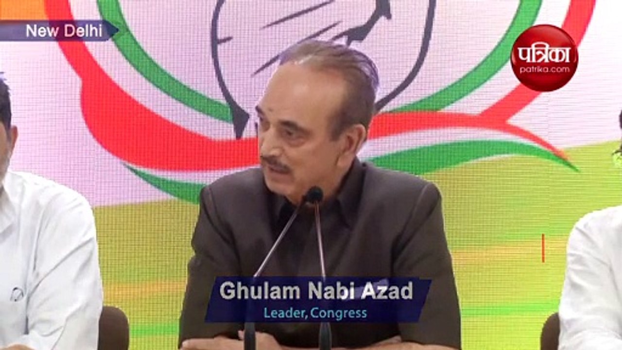गुलाम नबी आजाद का बड़ा बयान, अगर घाटी के लोगों...