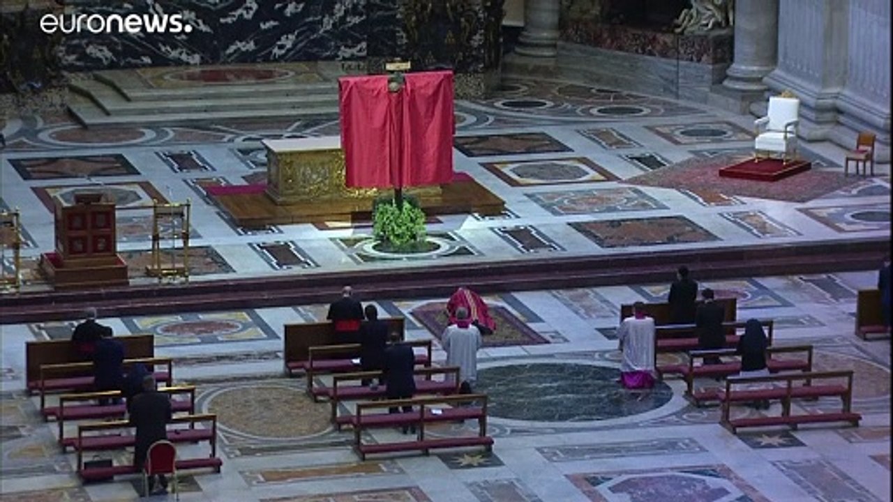 Vatikan feiert Ostern ohne Pilger