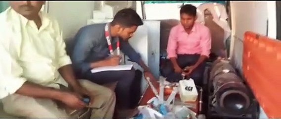 लखनऊ की टीम ने जाना एंबुलेंस सेवा का हाल
