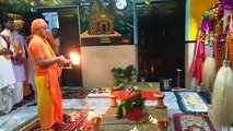 CM Yogi Adityanath worshipping Goddess Maa Durga
