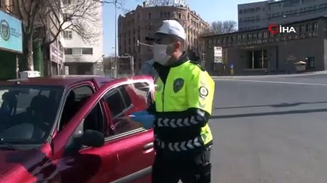 Başkent sokakları sessizliğe büründü