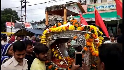 रजत पालकी में विराजमान होकर निकलीं मां जागेश्वरी, भक्तों को दिए दर्शन