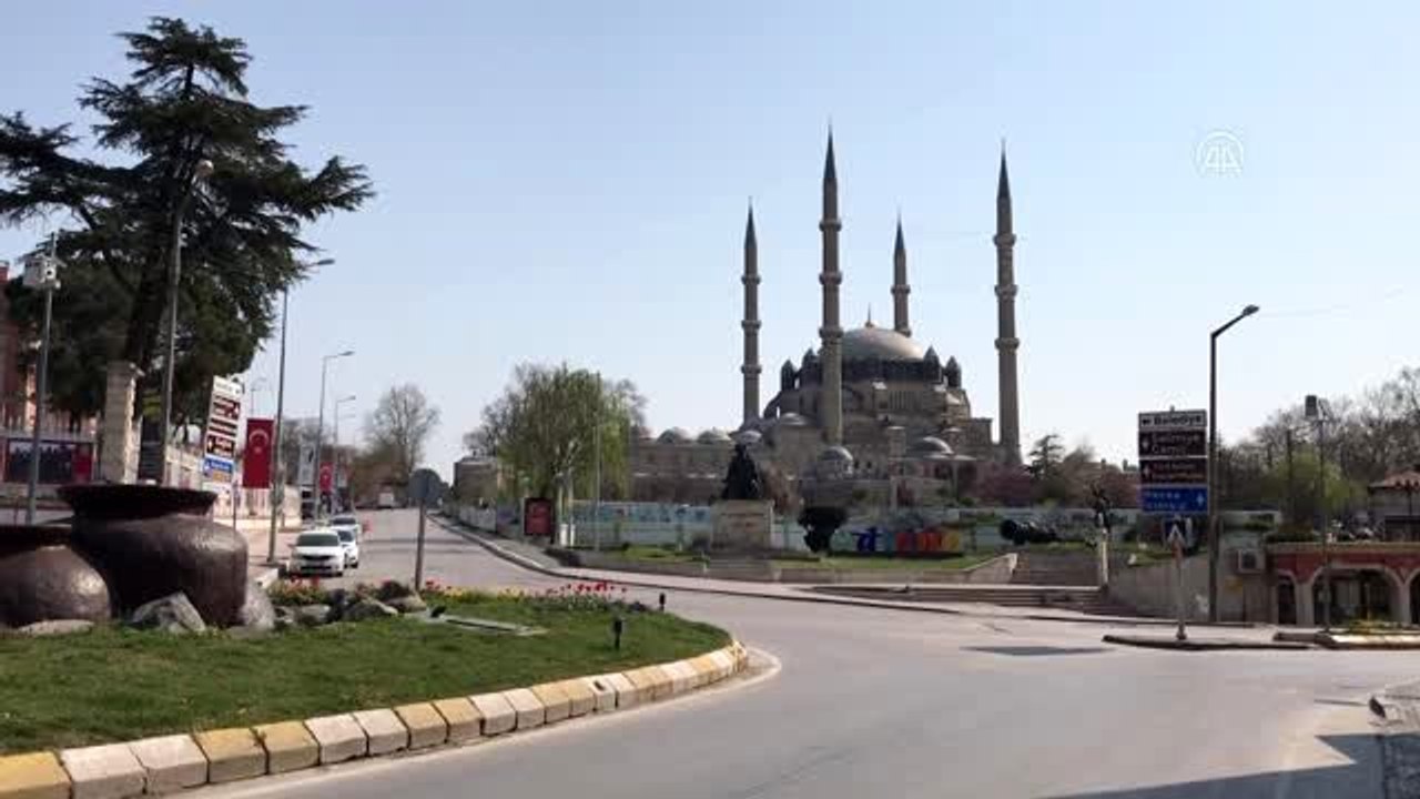 Trakya'da "Evde kal" çağrısına büyük oranda uyuluyor
