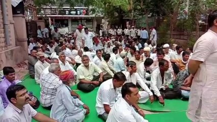 Download Video: farmers protest in jodhpur