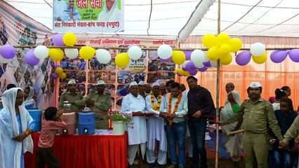 दीनदयाल धाम में निरंकारी भक्तों ने शुरू की जल सेवा