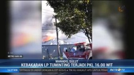 Lapas Tuminting Manado Terbakar