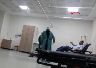 Devlet hastanesinde çekilen görüntüler şoke etti