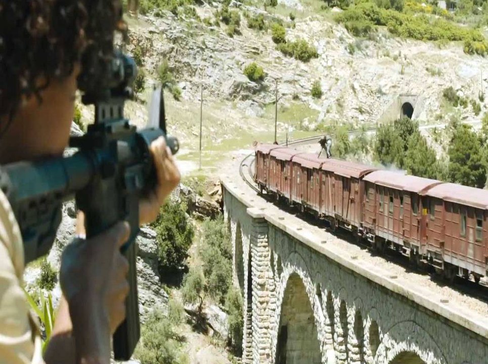James Bond SKYFALL movie (2012) - Clip with Daniel Craig - Train fight