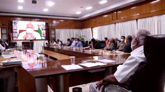 ಮೋದಿ ಹಾಗು ಬಿ.ಎಸ್.ವೈ ನಡುವೆ ಲಾಕ್ ಡೌನ್ ಮುಂದುವರಿಕೆ ವಿಚಾರದ ಚರ್ಚೆ | Modi & BSY | Oneindia kannada