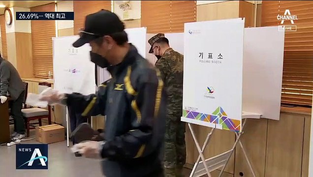 총선 사전투표율 26.69% ‘역대 최고’…진영 대결 심화