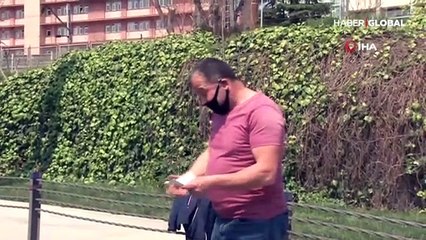 Sokağa çıkma yasağına uymayan alkollü sürücü polise zor anlar yaşattı