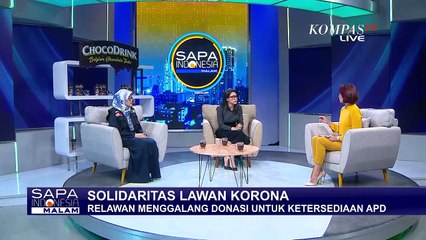 Скачать видео: Solidaritas Lawan Corona, Relawan Menggalang Donasi Untuk APD