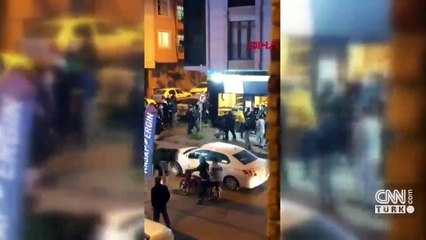 Bayrampaşa'daki kuyruk kavgası trafik kazası kavgası çıktı!