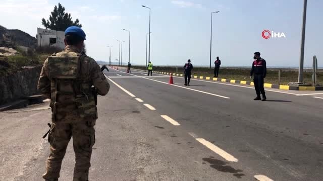 Zonguldak sınırları içerisine giriş ve çıkışlar tamamen yasaklandı